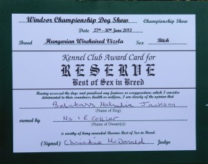 Billie's RBB card Windsor