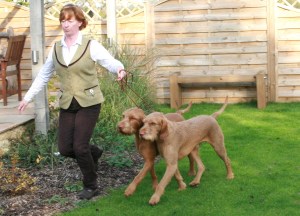 The boys show their perfectly sync'd brace style!