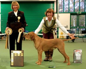 Charlie & Jenny with judge Penny Williams.