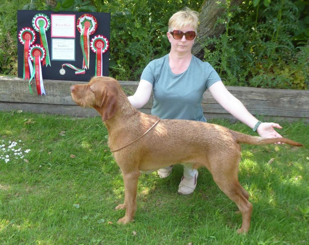 A proud Kodi with his wins!

